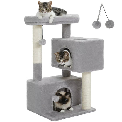 Cat Tree for Large Cats Cat Tower for Indoor - AuraPetsCat Tree for Large Cats Cat Tower for IndoorAuraPets