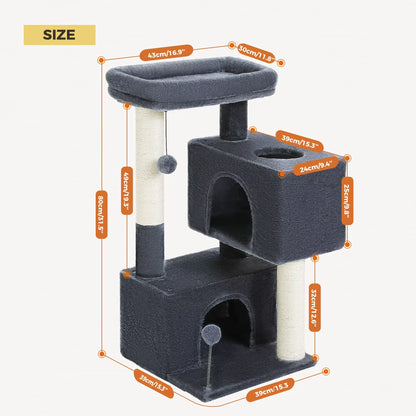 Cat Tree for Large Cats Cat Tower for Indoor - AuraPetsCat Tree for Large Cats Cat Tower for Indoor AuraPets